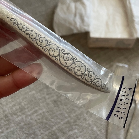 Sterling Silver Spanish Lace, Wallace, Fancy Place Setting, Knife Fork Spoon - Picture 4 of 6